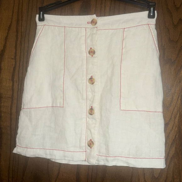 Amadi 100% Linen Jupe Skirt size XS - Picture 1 of 10